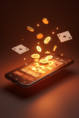 Smartphone con app de casino Orobet